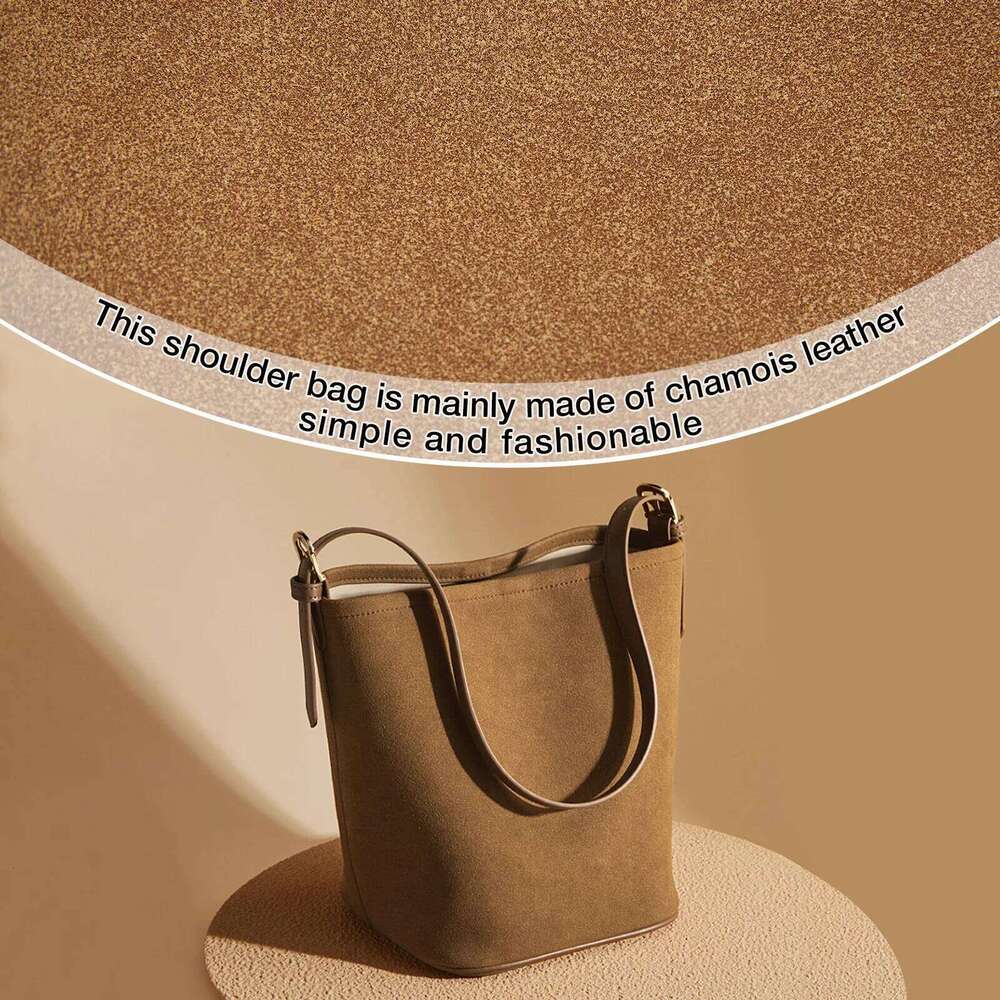 FOXER Women Small Shoulder Handbag Girl Crossbody Bucket Bag Purse Gift