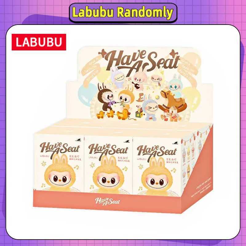 Hot S 1 1 High Quality Kawaii Monster Labubu Blind Box V2 Series Labubu aron Pendant Doll Monster Keychain Birthday Gift X2505281