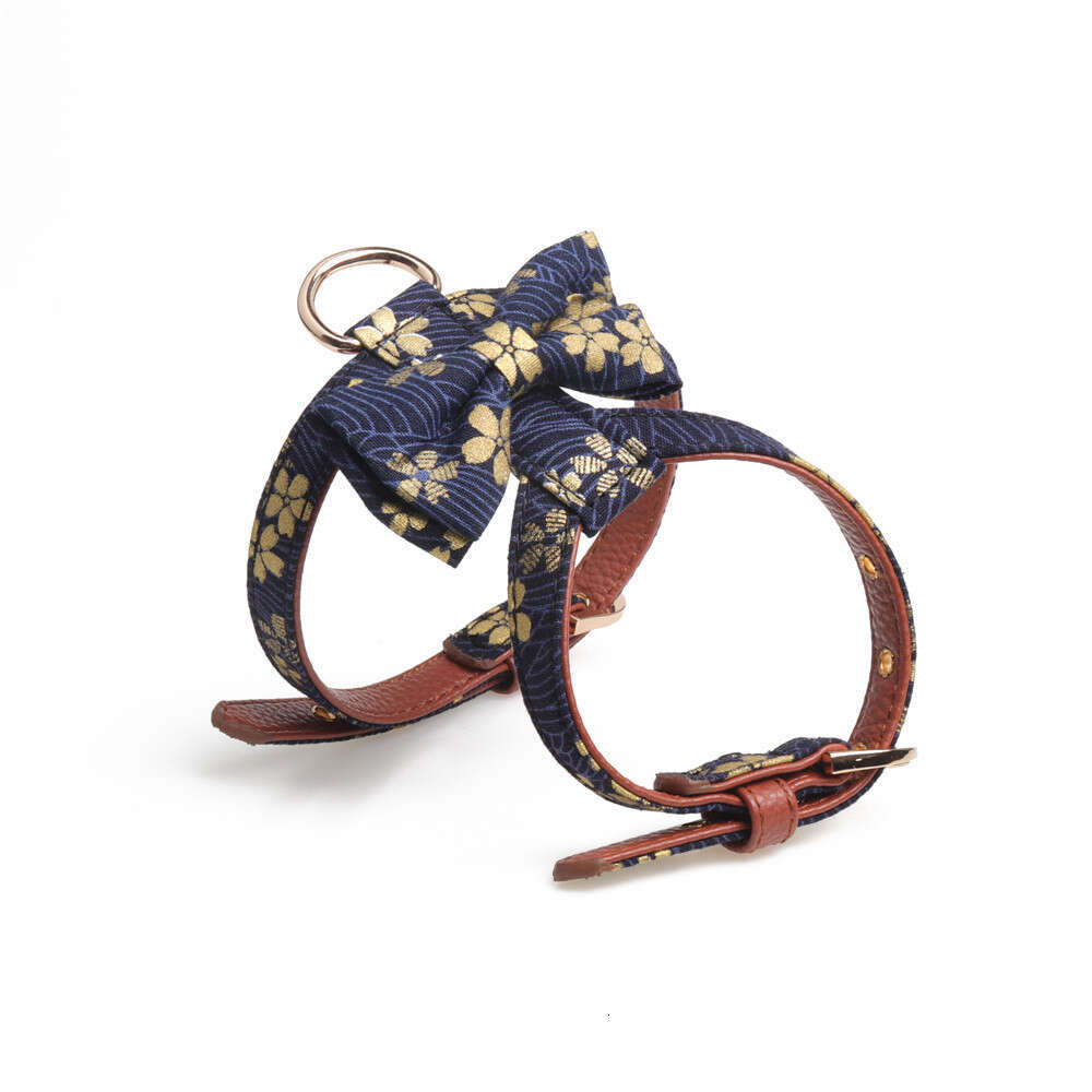 Pet Collar Dog Collar Cat Collar Traction Rope New K-Shaped Cat Dog Pet Harness Leash Set H-Shaped Pet Traction Rope