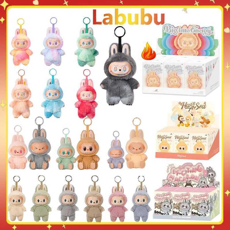 Labubu beat aron Enamel The Monsters Face Blind Box Pvc Figurine Tabletop Ornament Kawaii Doll Kid Birthday Gift X250528
