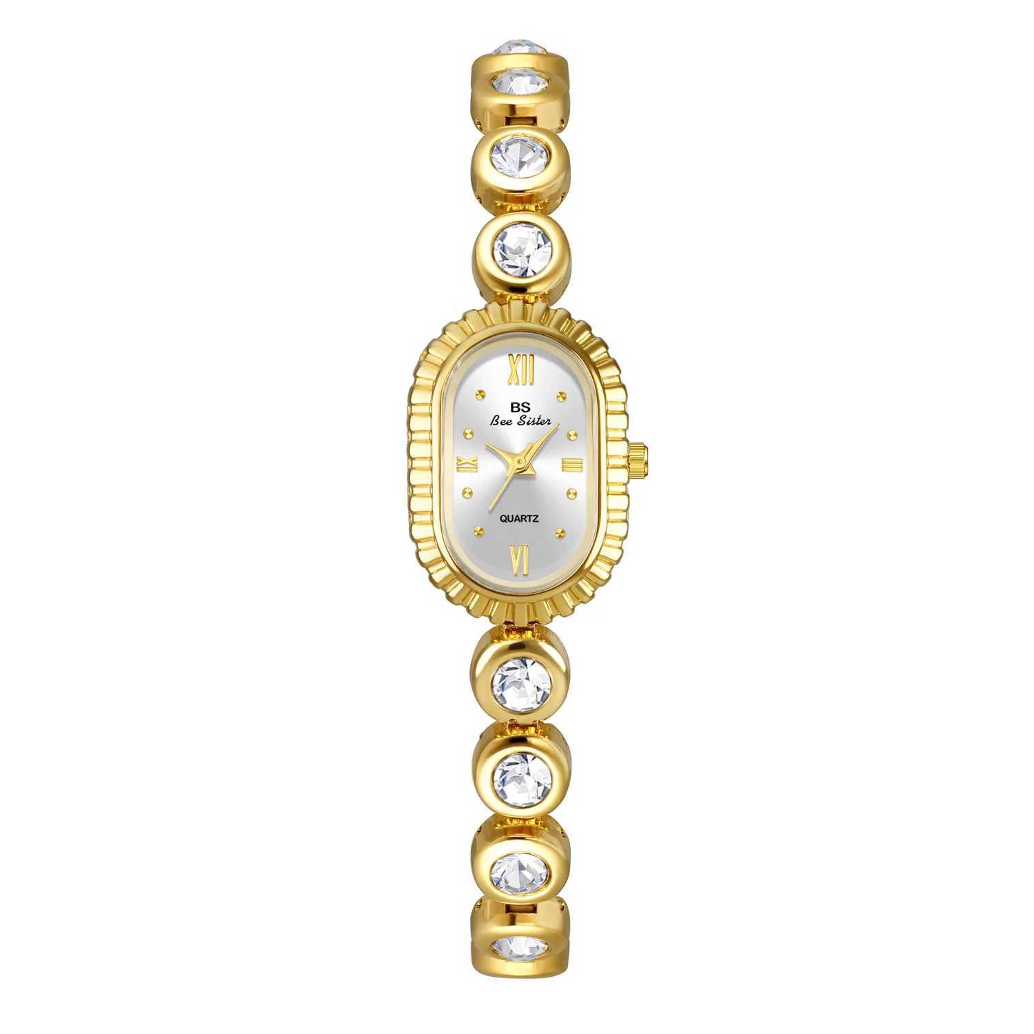 Ladies Watch Vintage Luxury Jewelry Bracelet Watches Elliptical Temperament Waterproof Women Fashion Quartz Clock Wristwatches XJ250527
