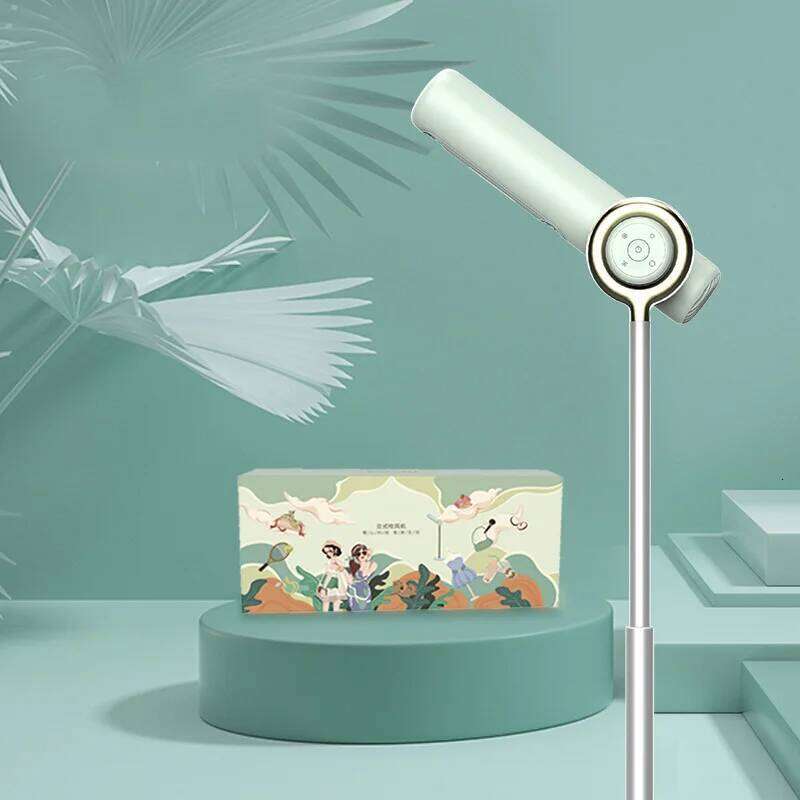 Vertical household high-power dryer, negative folding standing double air outlet hair dryer