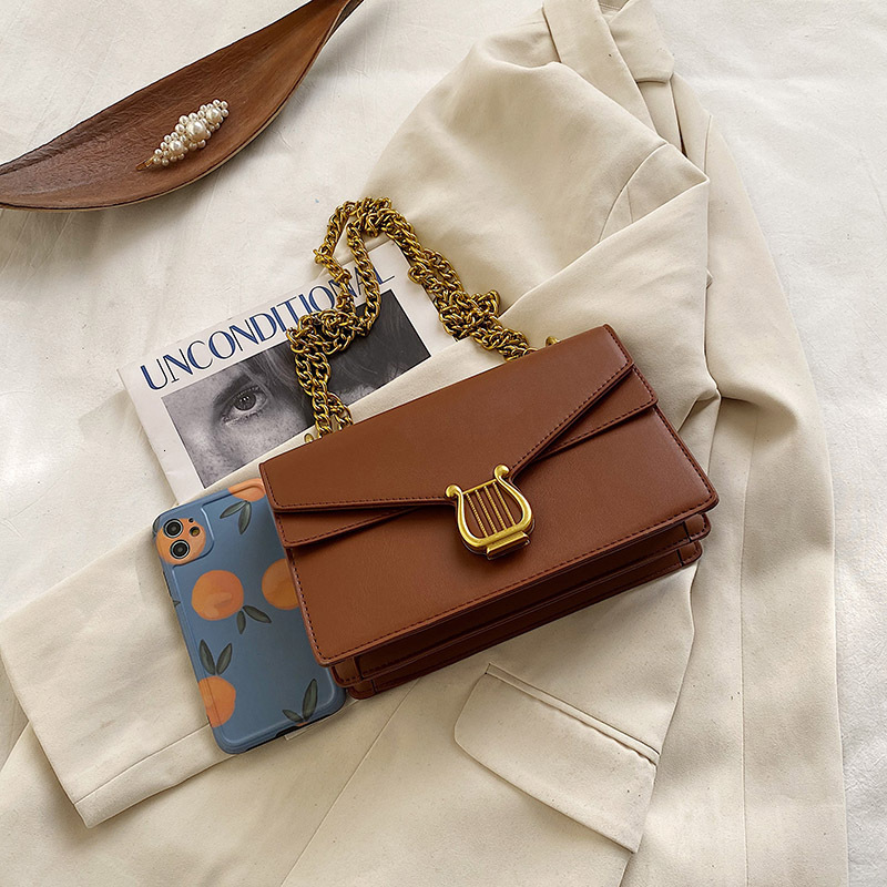 Luxury Brand Designer Bag 2025 New Women's Fashion Simple Single Shoulder Crossbody Small Square Bag Internet Celebrity Texture Western Style