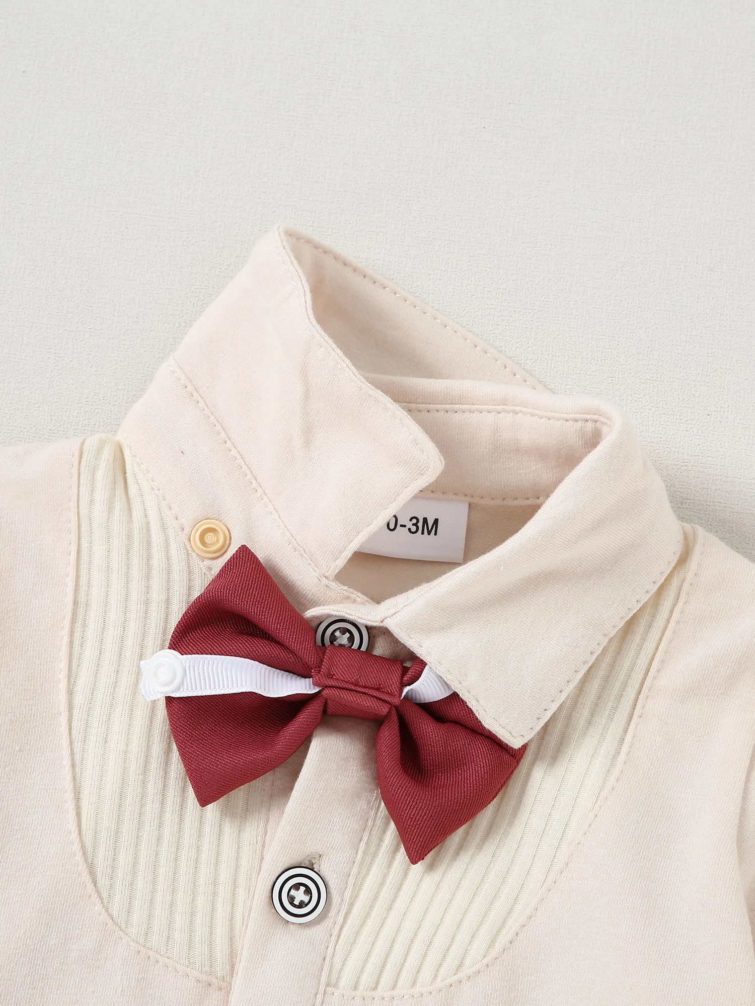 Baby Boy Clothes Wedding Outfit Suits 018 Months Infant Gentleman Set Dress ShirtVestSuspender PantsBowtie 250528