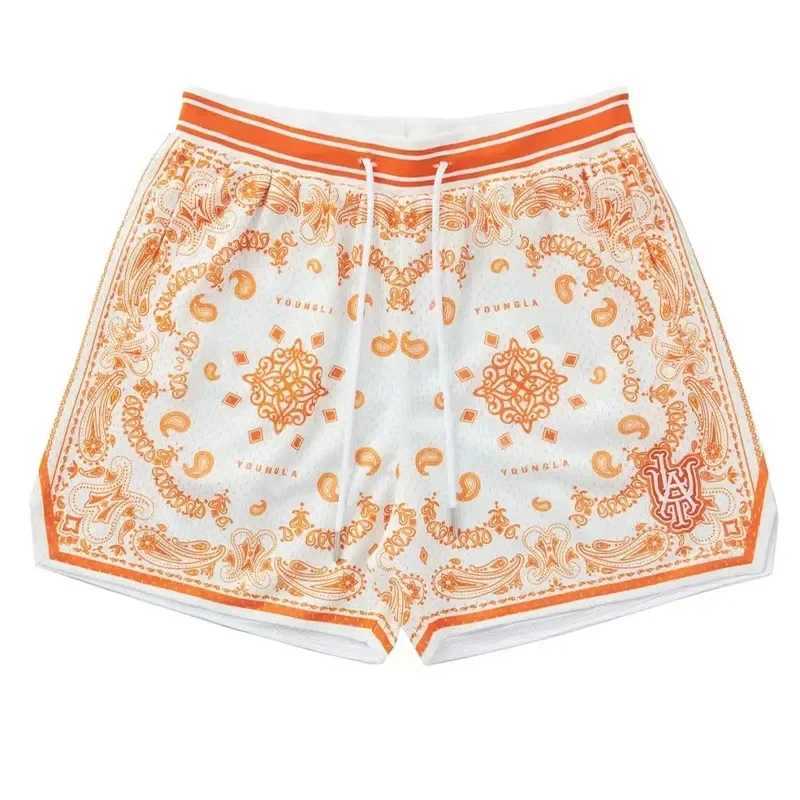 Mesh New Mens 2025 Gym Running Fashion Fitness Quick Dry Breathable Drawstring Loose Decal Casual Shorts X250528