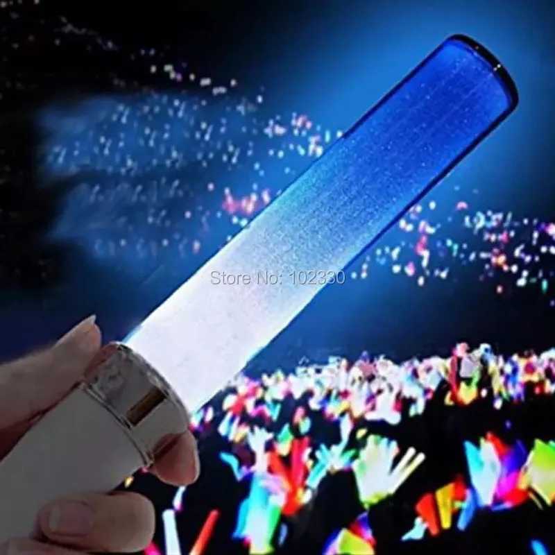 50pcs 25cm High-Brightness LED Concert Penlight 15 colors Magic Party Concert Light Sticks with color change W250528