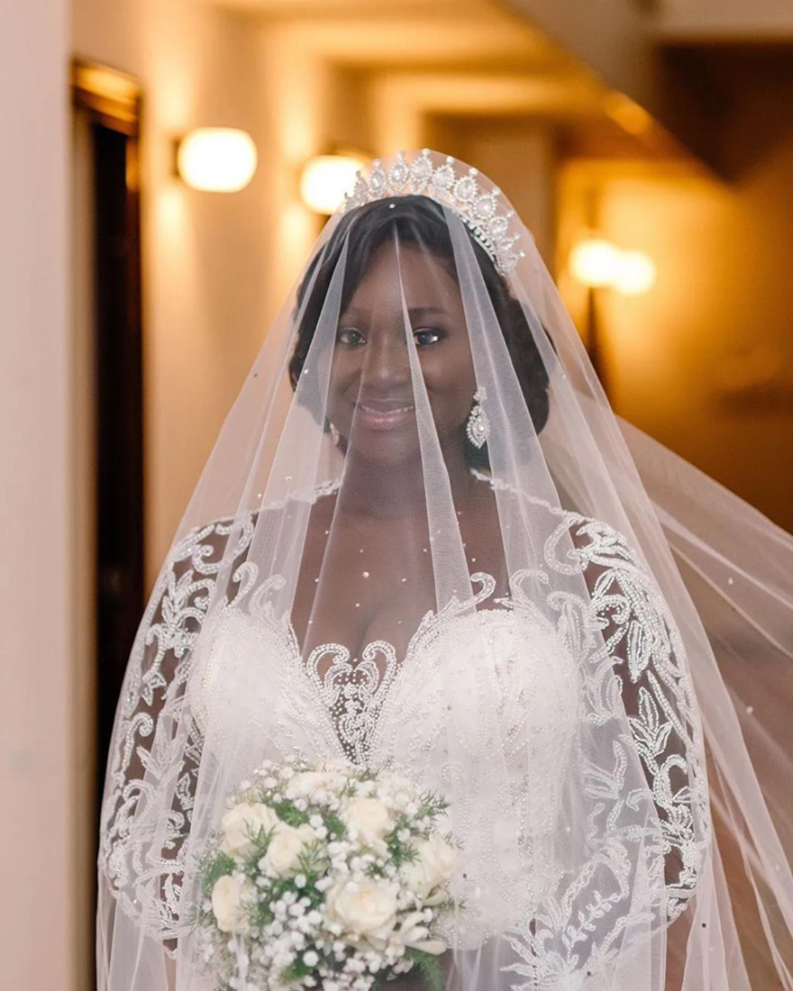 plus size mermaid wedding dresses long sleeve beaded crystal lace appliqued bridal gowns sweep train robe de marie