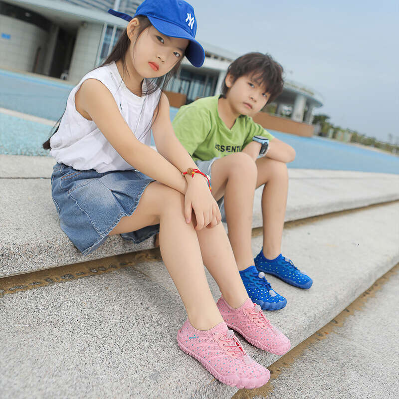 Children's Sports Fitness Jump Rope Soft Sole Breathable Dance Yoga Shoes Outdoor Climbing Non-Slip Beach Five-Finger Swimming