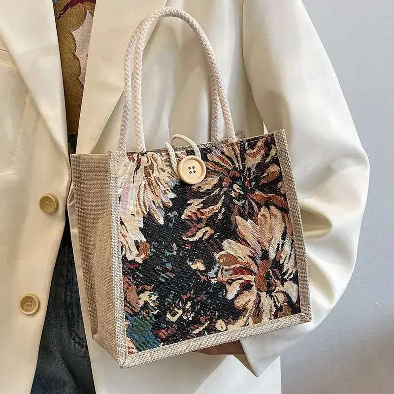 Portable Hand En Bag Women Ins Style Students Handbags Fashion Ladies Top Handle Bags Designer Bolsa bags le s