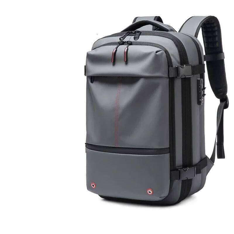 Travel Men inch Laptop vacuum compression Business Large Capacity school Backpack expand outdoor backpack