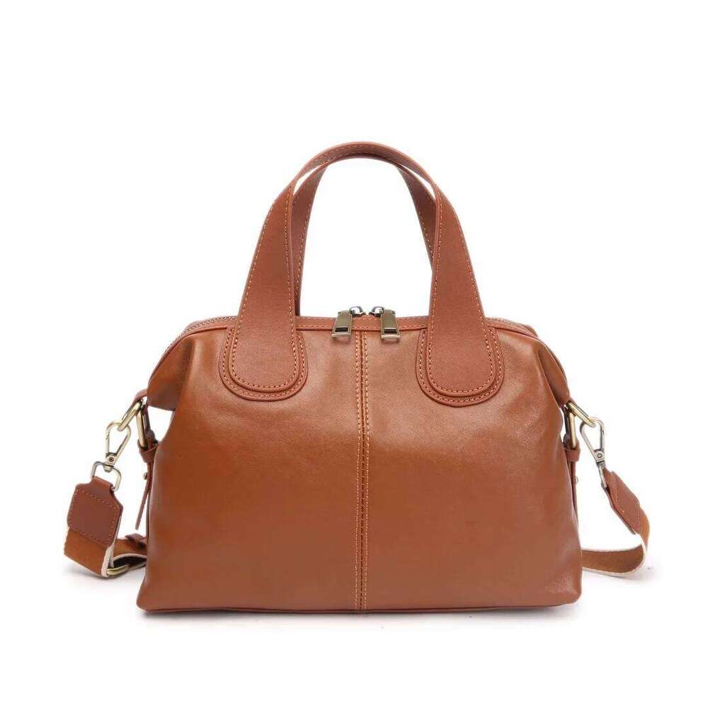 Genuine Leather tote bag designer large shoulder crossbody femal hand bags for women black brown coffe