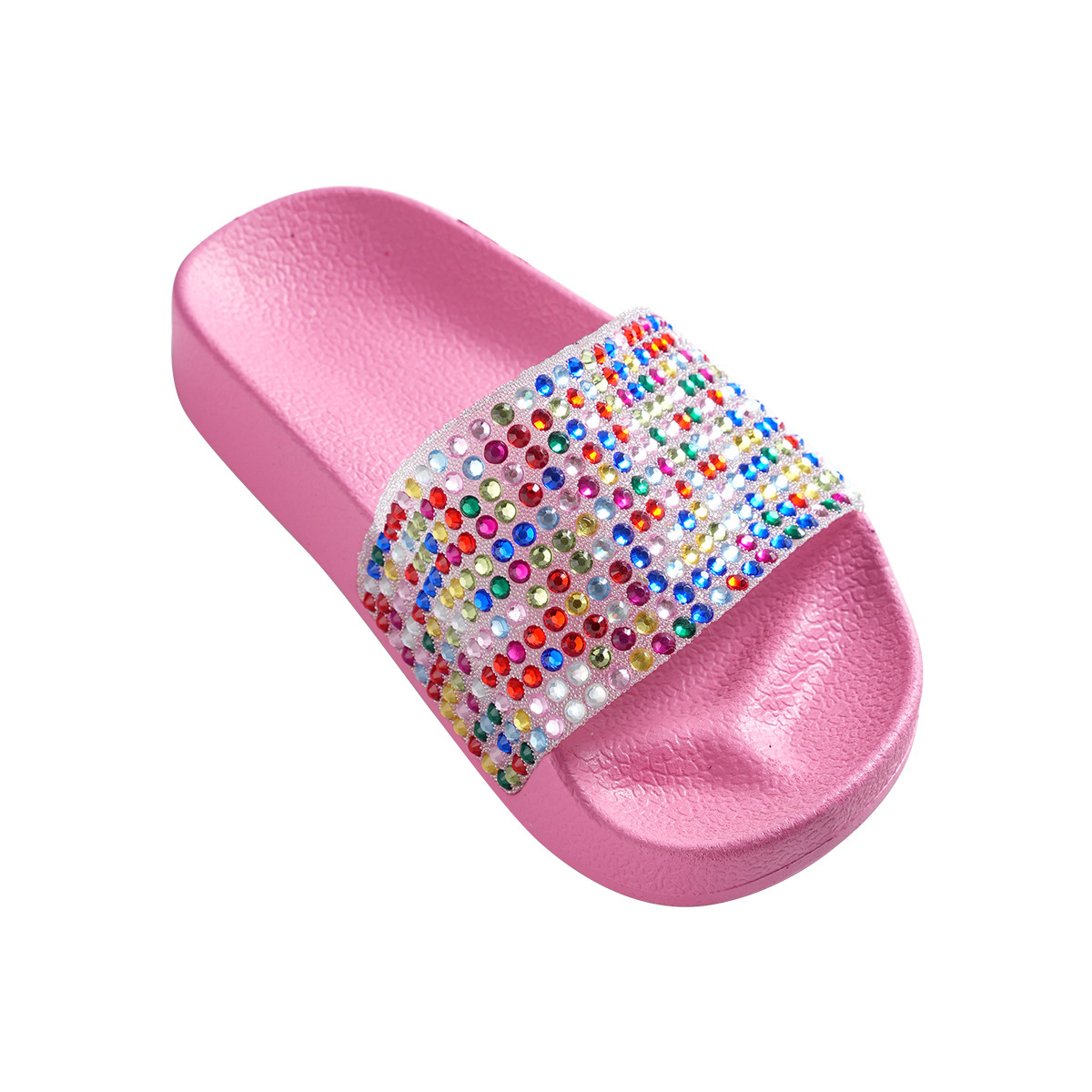 Girl Slippers Trendy Style Kids Designer High Quality Beach Shoes Kidsnest Slippers Fashion Children Casual Youth Slippers Size US7.5C-US3Y K0689