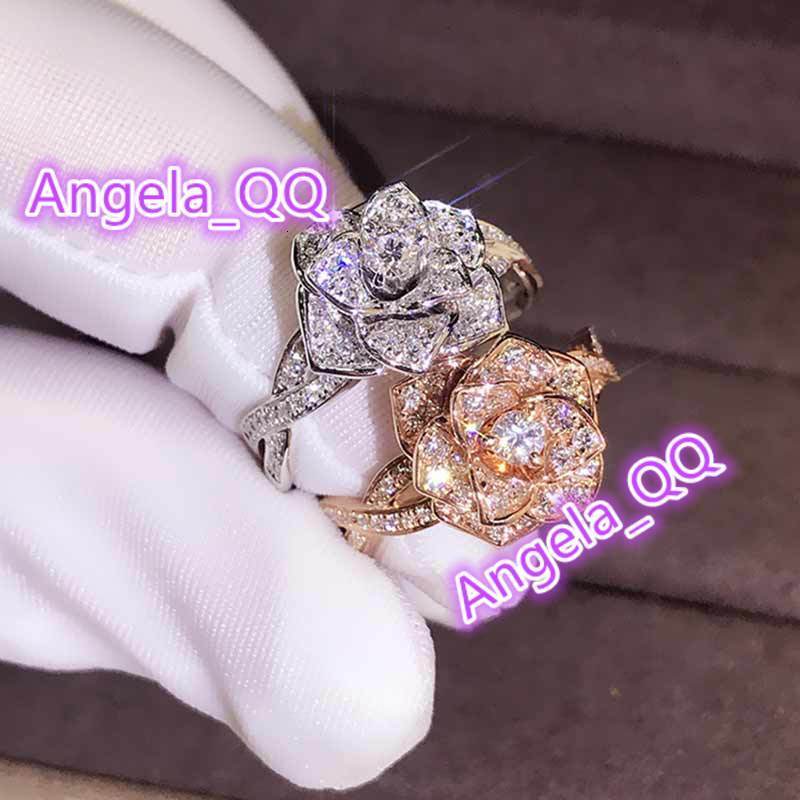 Designer ring Luxury Fashion Women Jewelry Rings Female Diamond Bridal Engagement Wedding Ladies Trendy Finger Ring