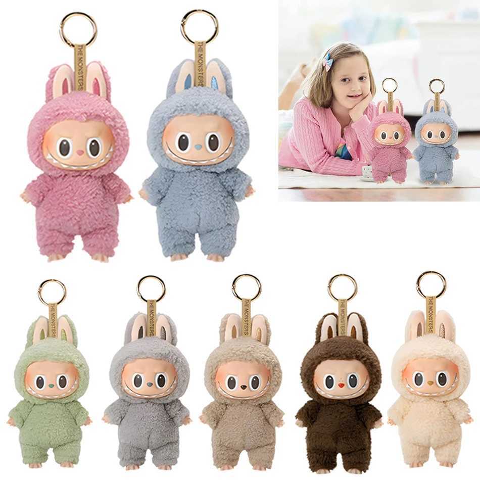 Hot S Anime Figure Labubu Have A Seat Series Vinyl Pendant Doll Model Toy Cute Monster Keychain Toys Birthday Gifts X2505281