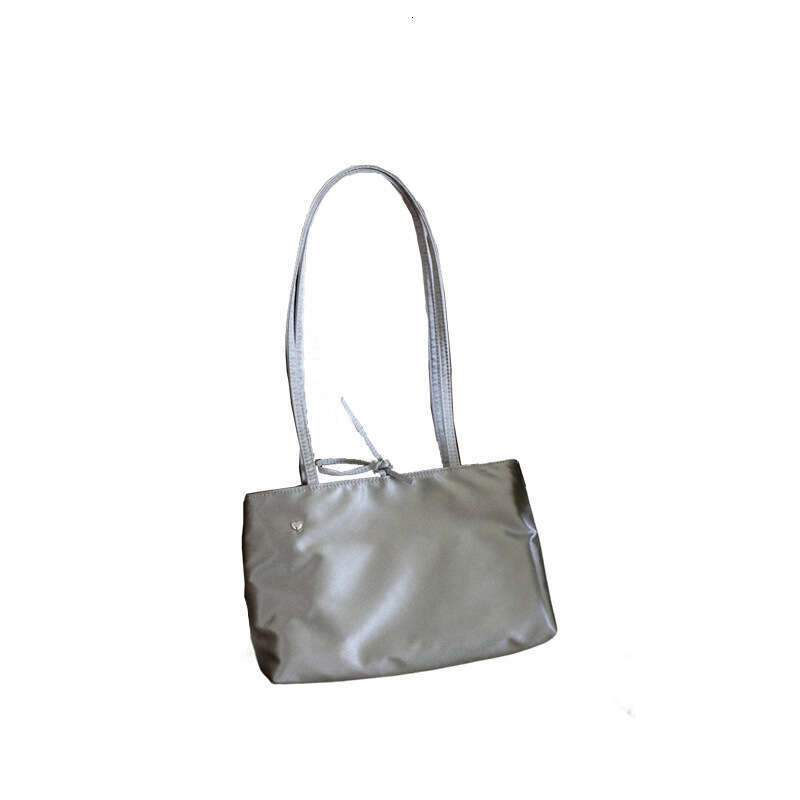 Jennie Style Ballet Wind French Simple Velvet Satin Feel Handbag Small Square Shoulder Underarm Bag