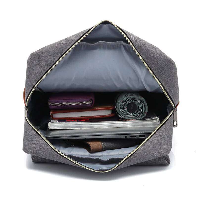 Vintage Unisex Oxford Waterproof Backpacks Large Capacity Men Travel Bag Women Students School Books 16 Inch Laptop Backpack