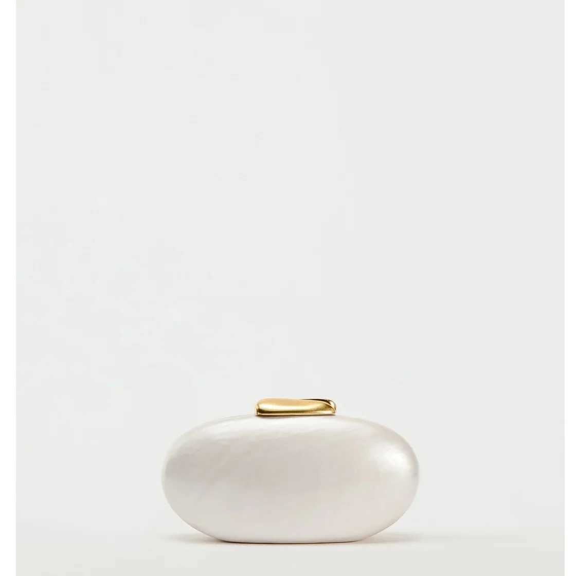 Pearl Shell Brand Bag Metal Clasp Women Shoulder Snake Chain Acrylic Box Clutches Lady Party Wedding Evening Egg Handbag Purse M250624