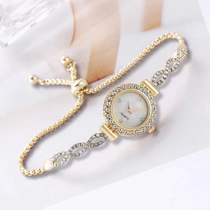 Luxury Womens Watches Simple Quartz Wristwatches Small Dial Watches Bracelet Ladies Watch Gift Clock Relogio Feminino XJ250527
