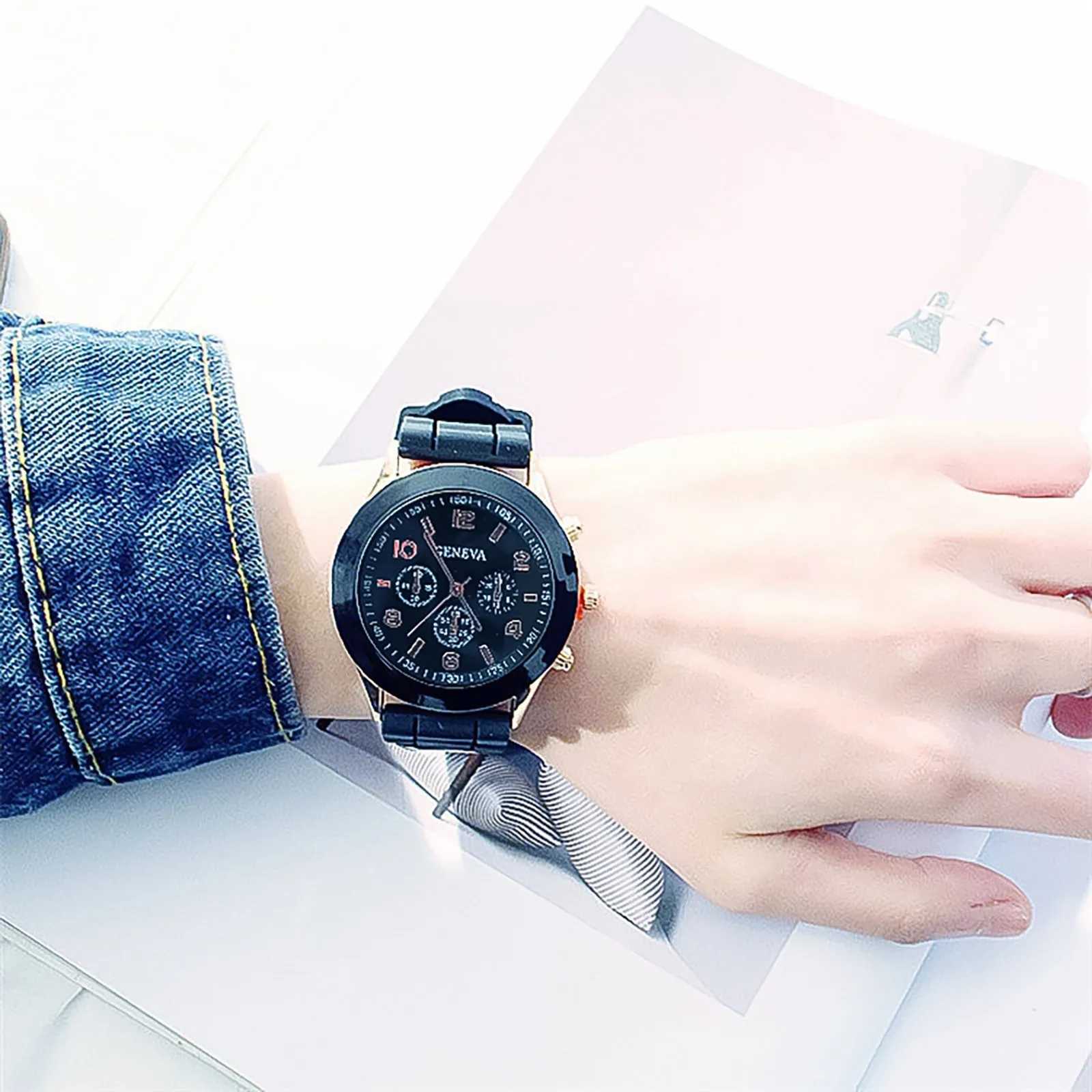 Fashion Women Watches White Silicone Jelly Quartz Watch Ladies Dress Wristwatch Gifts for Girls Relogio Feminino Reloj Mujer XJ250527