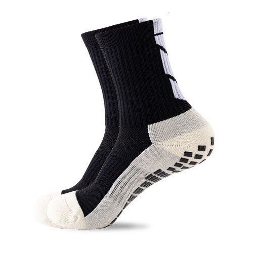Men's Soccer Mid-Calf with Anti-Slip Pads Towel Bottom Running Basketball Training Professional Sports Socks