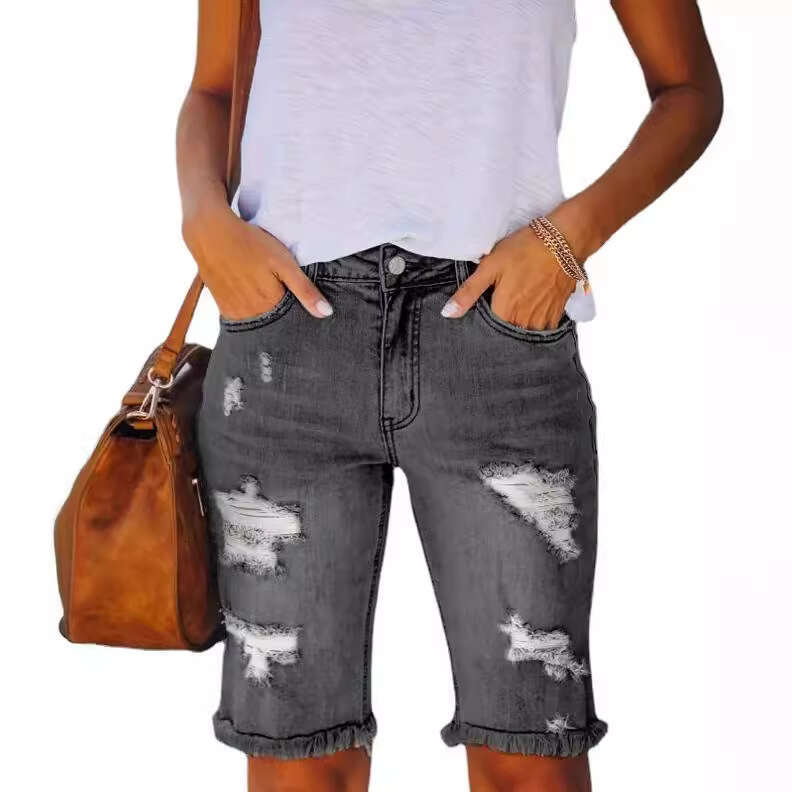 Shorts Women Denim Shorts Summer Washed Ripped Cotton Women S Denim Shorts Jean Shorts