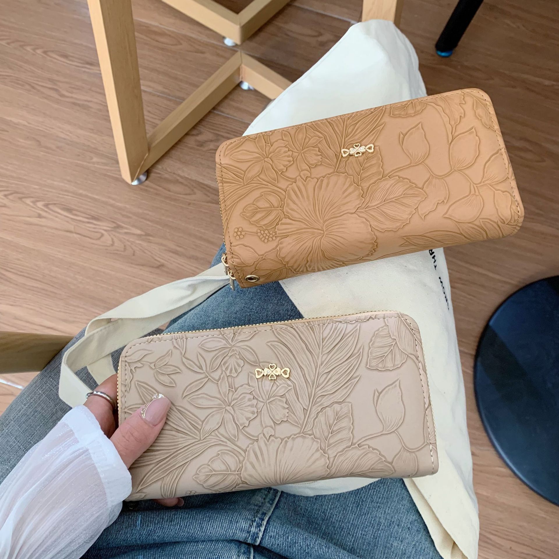 Fashionable and trendy women s small wallet long wallet coin trend wallet zipper handbag designer fashionable large capacity men trend s wallet