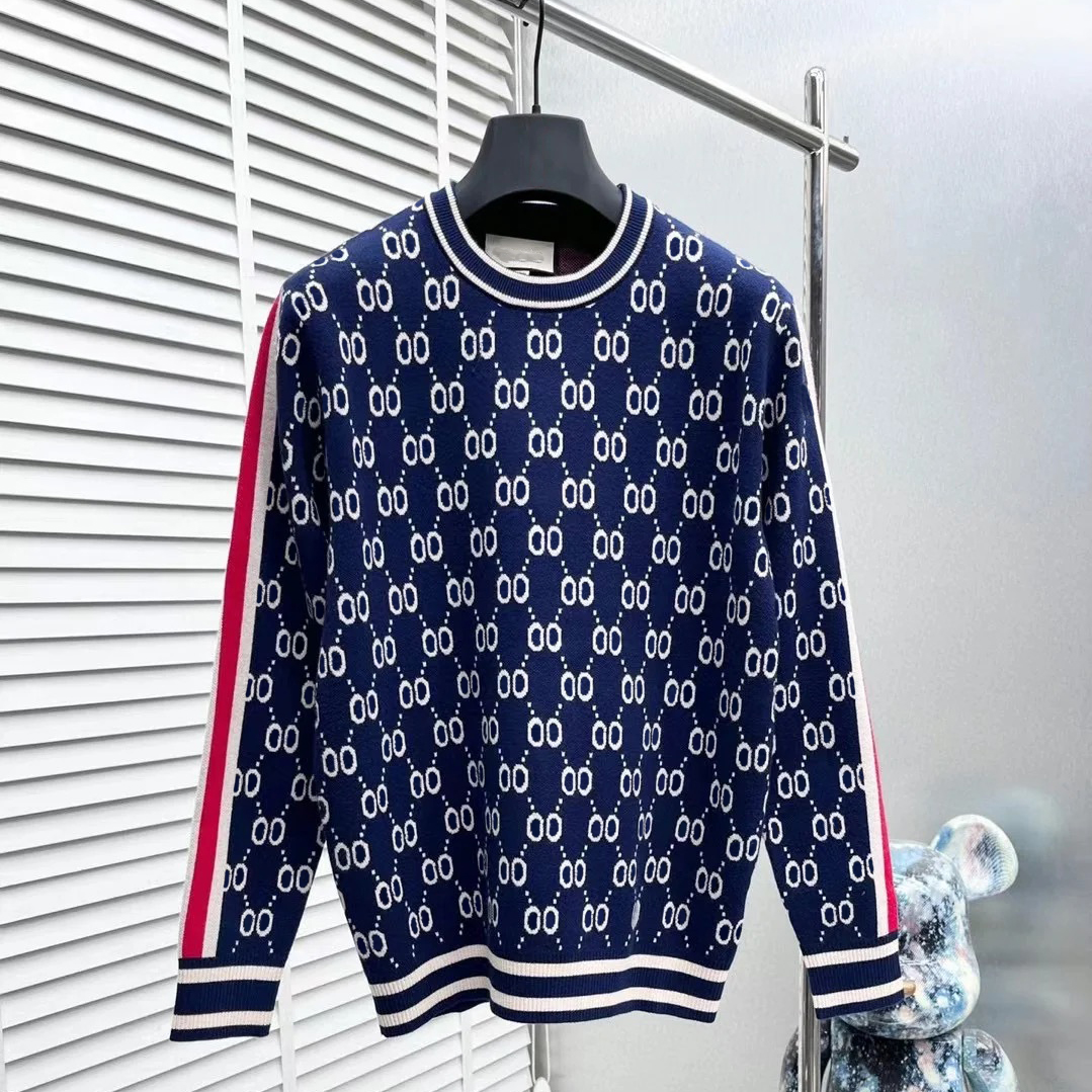 High quality designer men's sweaters, fashionable classic letter hoodies, casual sports sweaters, autumn and winter high-quality wool fabric hoodies