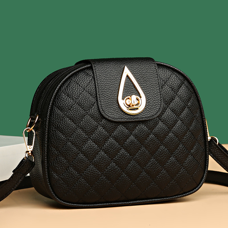 Spring Summer New Style Trendy Texture Quilted Fashion fashion Versatile Korean Three Layer Women s Crossbody Bag Designer fashion Shoulder Bag