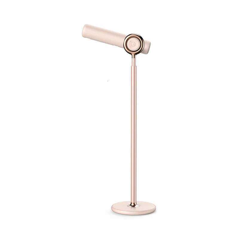 Vertical household high-power dryer, negative folding standing double air outlet hair dryer