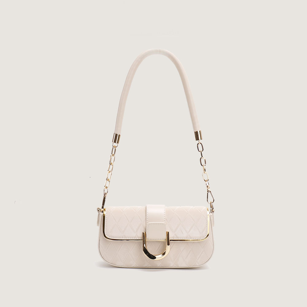 Luxury Brand Designer Bag Underarm Women's High-End Sense, Simple Temperament, Square Versatile Small Bag, 2025 New Single Shoulder Crossbody Bag