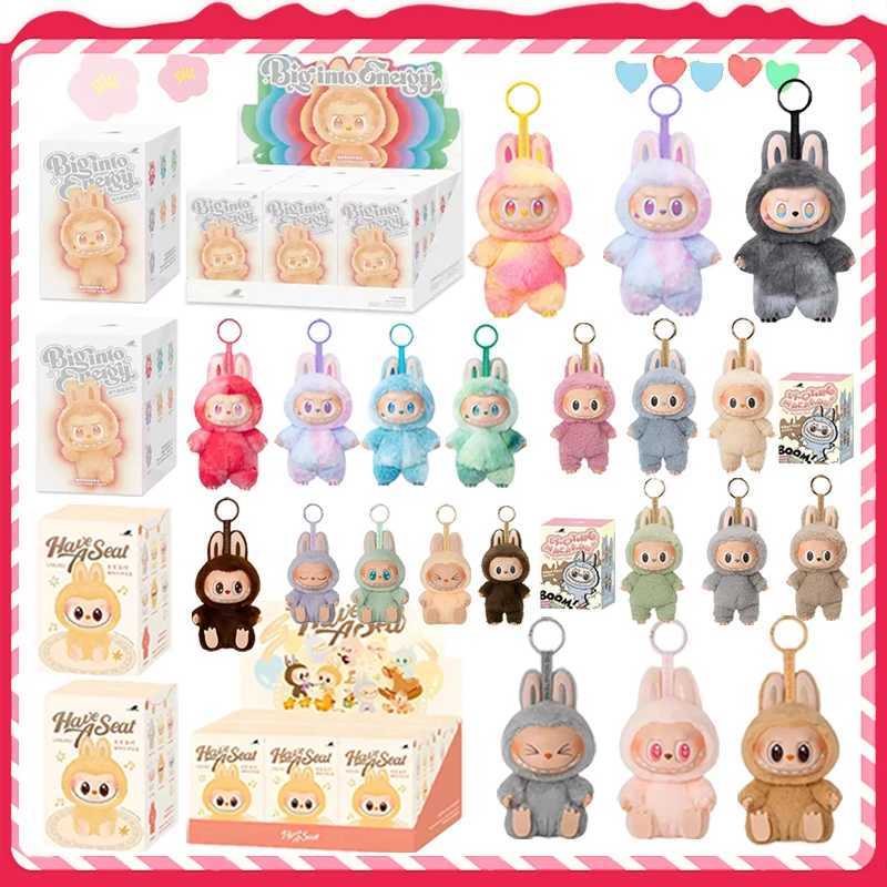 For Labubu Blind Box Have A Seat Series Vinyl Pendant Doll Model Toy Cute Monster Keychain Toys Christmas X250528