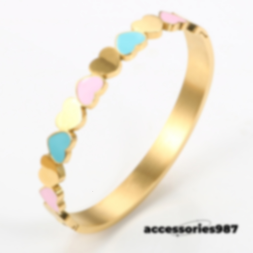Charm Bracelets Cuff Cute Gold Plating Stainless steel Lucky Designer bracelet Women Girls Wedding Party Jewelry Gift 2025