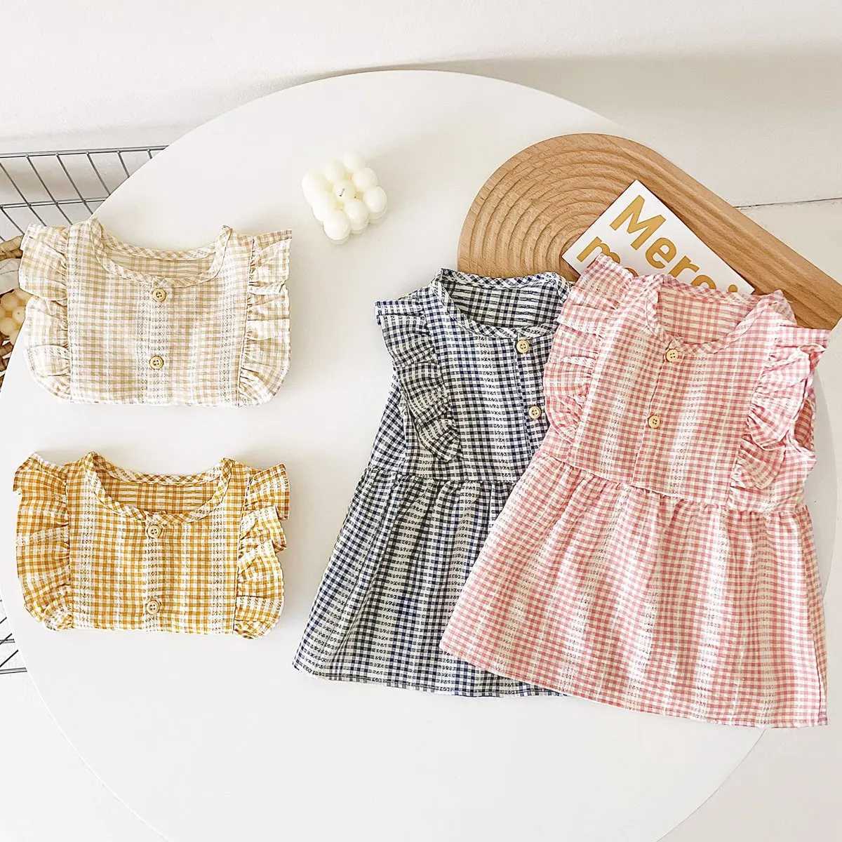 Sanlutoz Floral Baby Girls Dress Summer Short Sleeve Holiday Casual Kids Girls Dresses Clothing X250528
