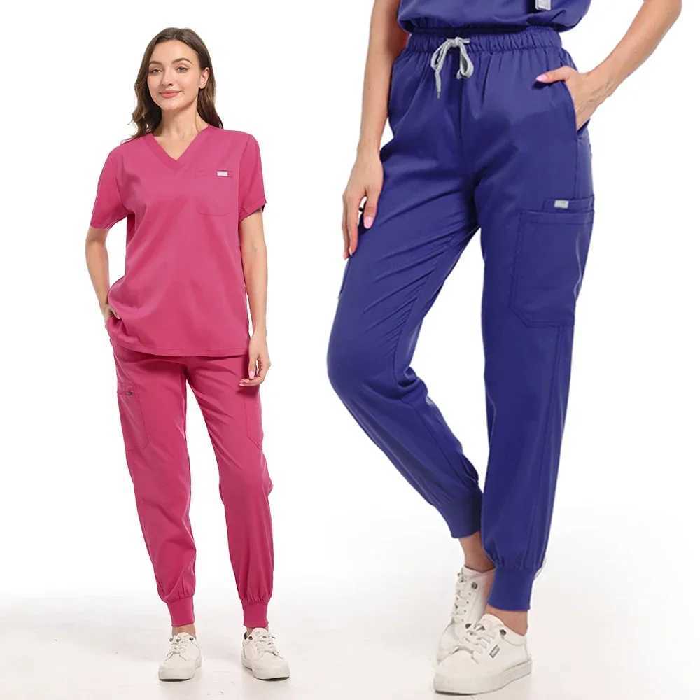 Operating Room Medical Uniform Scrubs Hospital Working Scrubs Set Medical Supplies Nurse Dental Surgery Suit Workwear X2505282