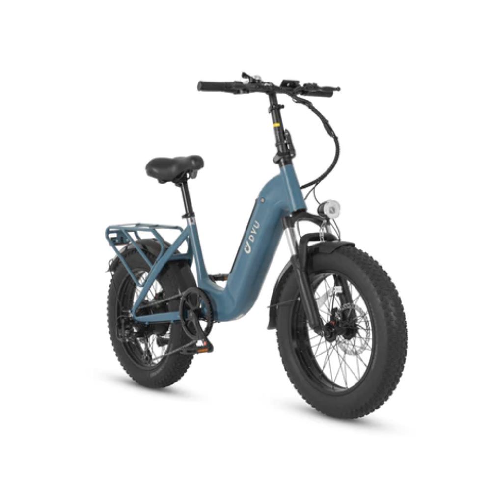 UK Stock 2025 20 inch DYU FF500 Folding E-Bike 250W 48V/14AH Electric bike for Adults 75KM Long range 4.0 Fat tyre ebike 25km/h Fatbike