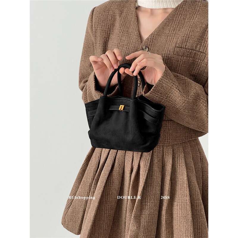 Niche Texture Sunshine Homebody Brushed Dumpling Tote for Women 2024 New Handbag Shoulder Crossbody Bag