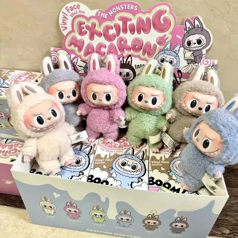 Hot New High Quality Labubu Monster Vinyl Face Mystery Figurine Model Bag Keychain Collectible Birthday Gifts Desktop Toys X250528
