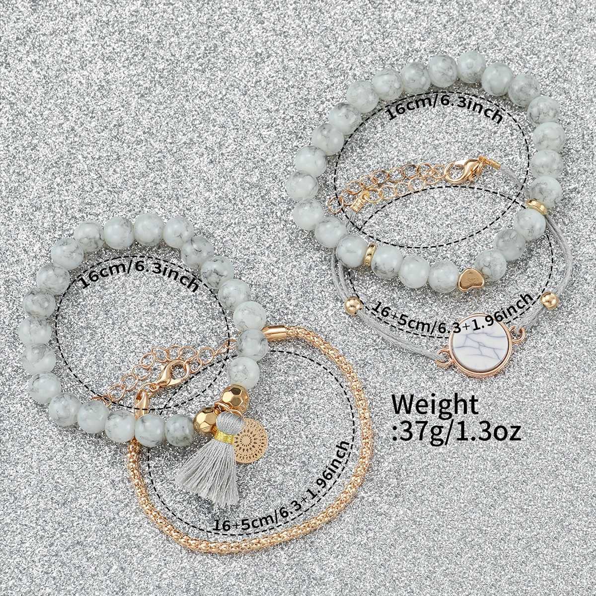 5PCS/Set Fashion Arabic Dial Women Quartz Watch Casual Leather Band Wrist Watches Bracelets Set(Without Box) XJ250527