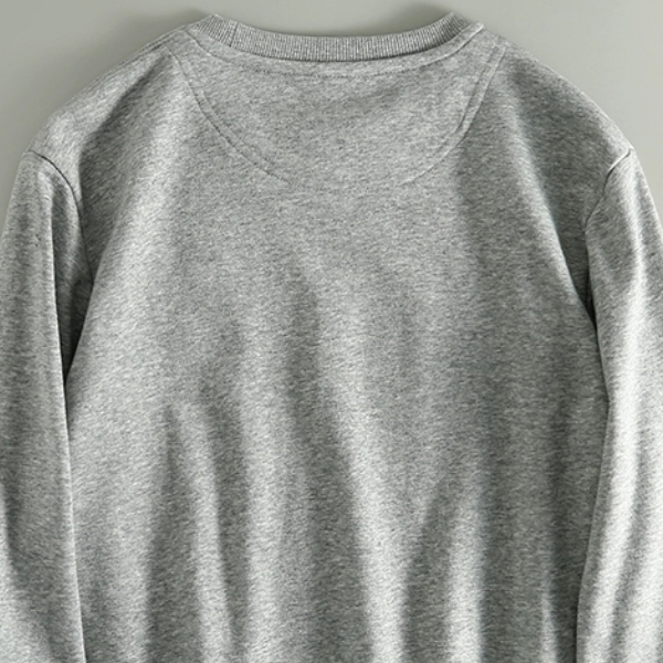 Sleek Mens Plain-Colored Sweater Unisex Design with Multiple Options & Personalized Logos Ideal for Daily Outfits