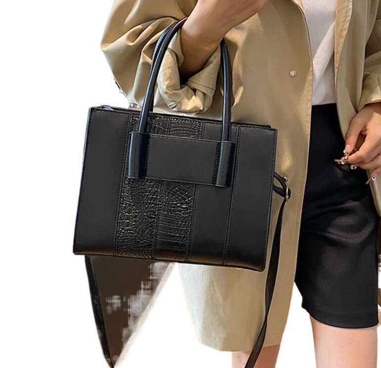 Designer Bag Maxi Retro Tote Upcycled Canvas Convertible Crossbody Quiet Tiktok Viral