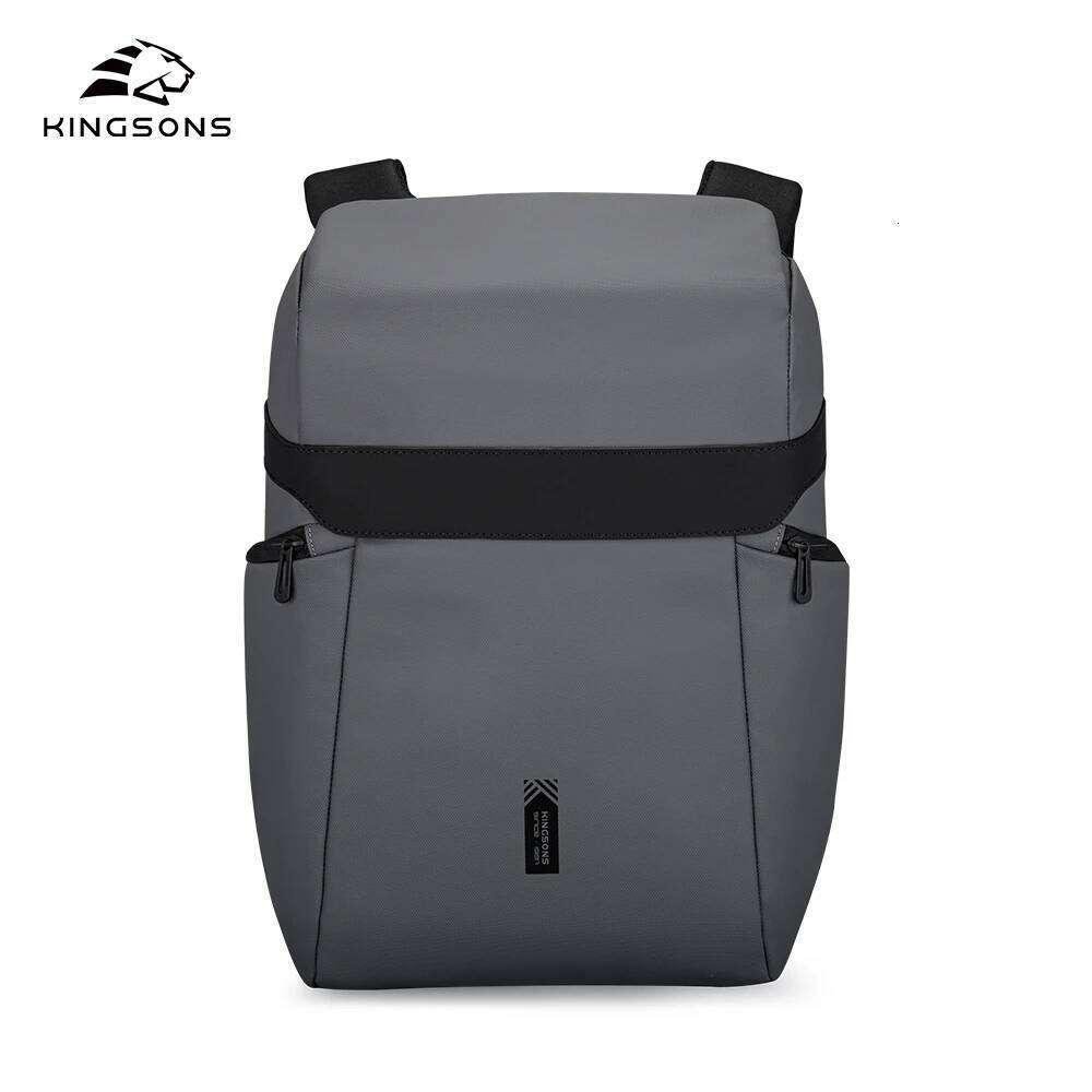 Kingsons Backpack For Men 15.6 inch Laptop 2025 New TSA Lock Anti-theft Waterproof 180° Open Up College Student Boys School Bag