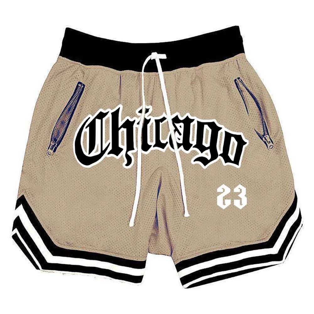 Summer Mens Sports Shorts Men Mesh Basketball Training Running Casual Classic Floral Printed Shorts Loose Sports Beach Shorts X2505281