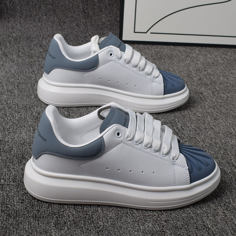 Free shipping designer 2025 Summer shell-toe white sneakers, fashionable and simple casual shoes, versatile men's and women's sports shoes