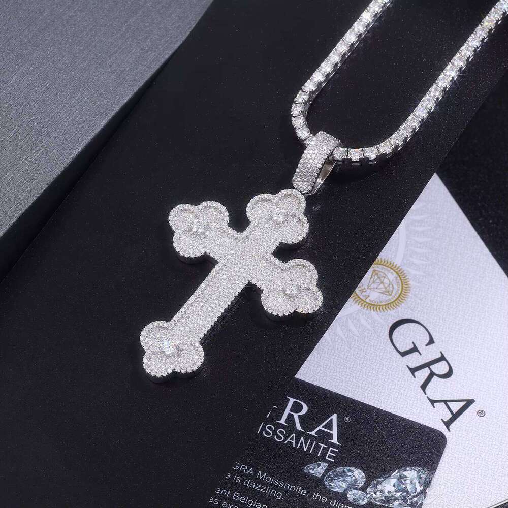 Big Discounts Necklace Sterling Sier Jewelry Moissanite for Men Fashion Necklaces Only Pendants Wholesale