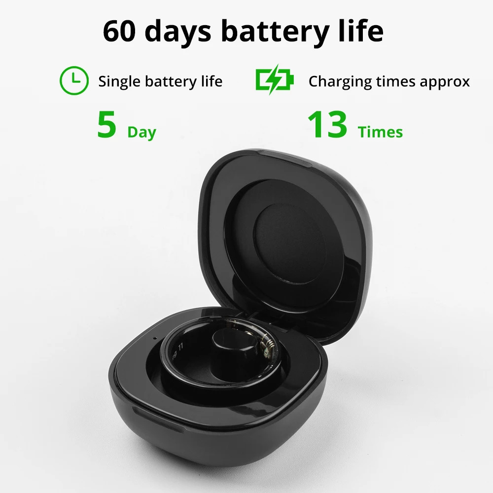 2024 COLMI R09 Smart Ring For Men Women Heart Rate Blood Oxygen Monitoring 5ATM IP68 Waterproof For Android iOS 250519