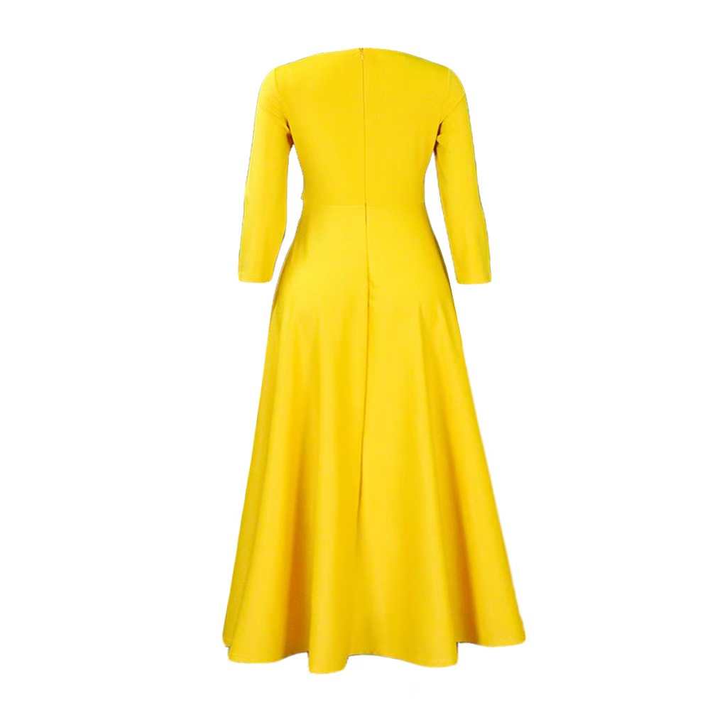 plus size dresses spring summer fashion temperament tie waist large size long dresses short dresses designer luxury dresses