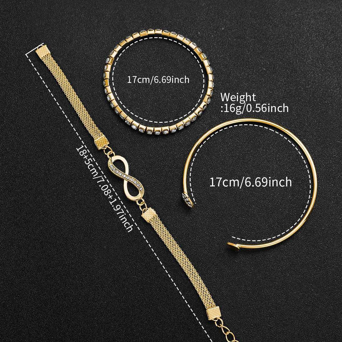 4PCS/Set Fashion Small Dial Women Watches Ladies Luxury Analog Quartz Wristwatch Bracelets Set Reloj MujerWithout Box XJ250527
