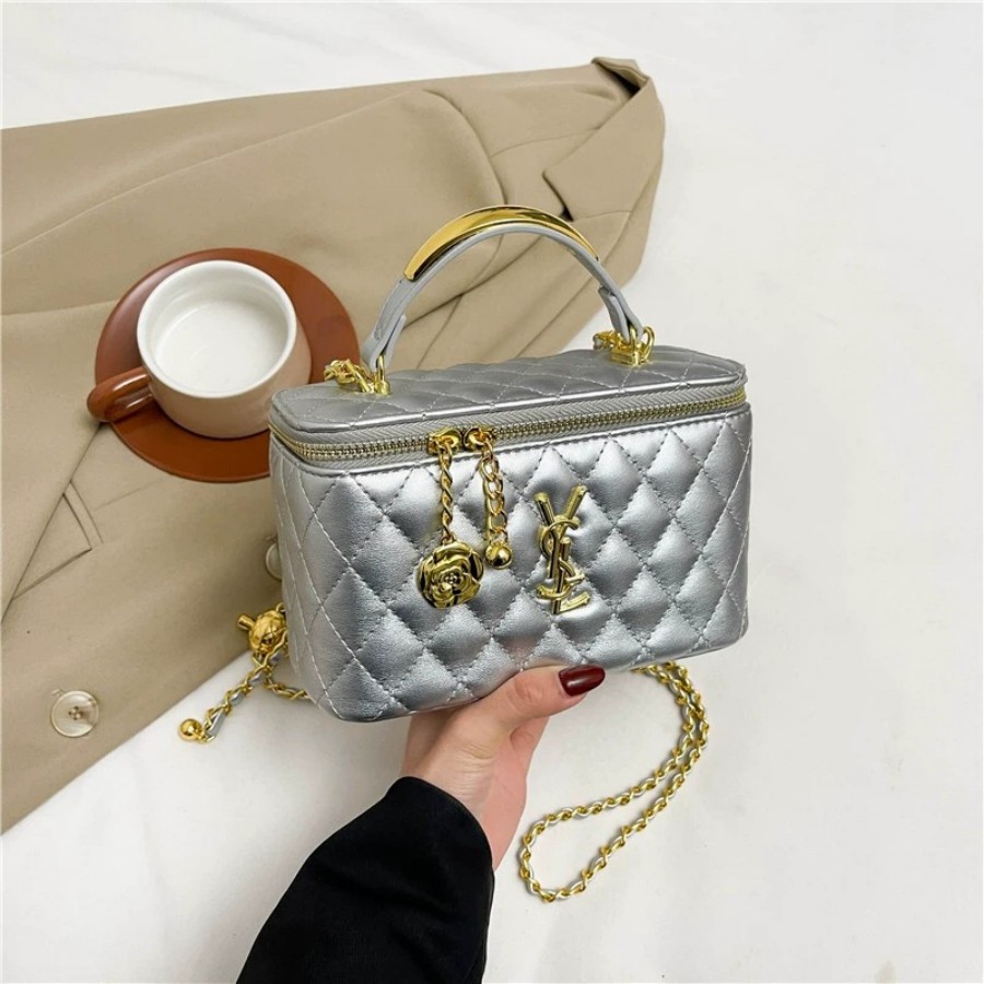 Designer Bag Luxury Cosmetic Female Portable Pouch With make up Shoulder Strap Leather Crossbody Bags Beauty Box Purse purses wallet tote makeup handb