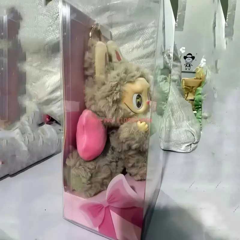 Hot Product Brown Labubu Vigny Bow Change Make-Up Series Box High Appearance Vinyl Dolls Accessories Pendant Christmas Gift X250528