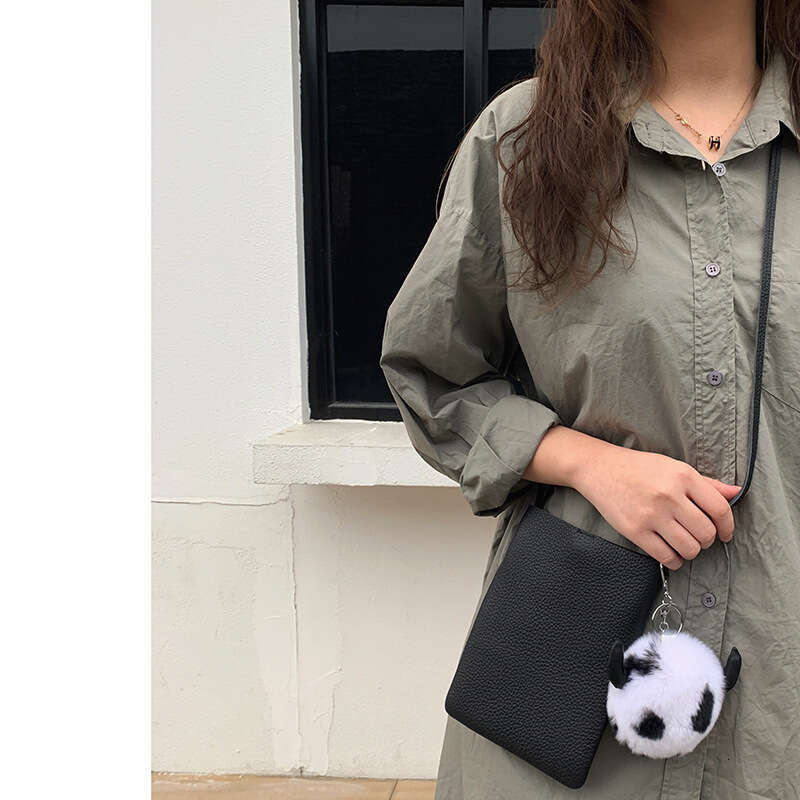 Phone Handheld High-End Genuine Leather Crossbody Small Korean Fashion Top Layer Cowhide Women's Handbag Shoulder Bag